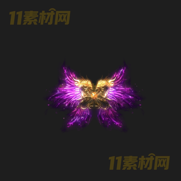 传奇翅膀素材 内观动态高清PNG序列帧—CB20260404-95