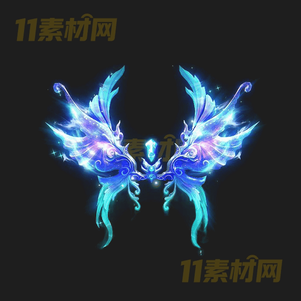 传奇翅膀素材 内观动态高清PNG序列帧—CB20260404-98