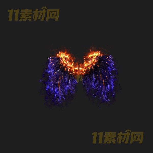 传奇翅膀素材 内观动态高清PNG序列帧—CB20260404-99