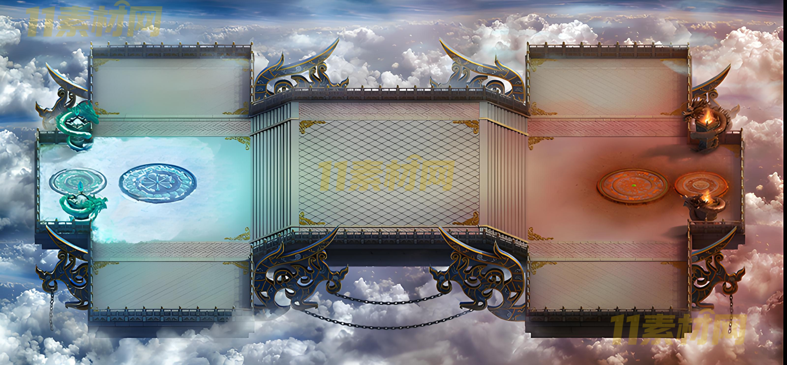 传奇真彩地图素材 冰火龙战场 超清地图—DT20260401-4