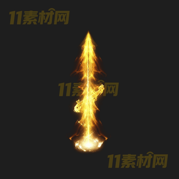 传奇光柱特效素材 动态高清PNG序列帧—GZ20260405-220