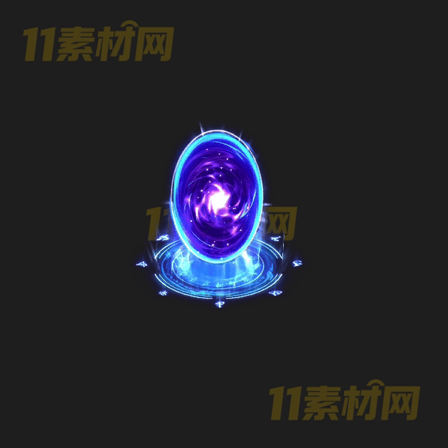 传奇NPC传送阵素材 动态PNG序列帧—NPC20260407-1