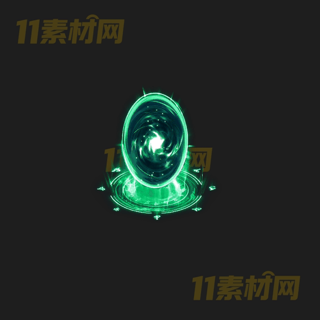 传奇NPC传送阵素材 动态PNG序列帧—NPC20260407-2