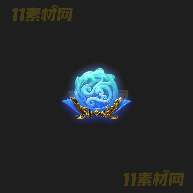 传奇UI玉佩素材 内观动态高清PNG序列帧—WP20260404-83