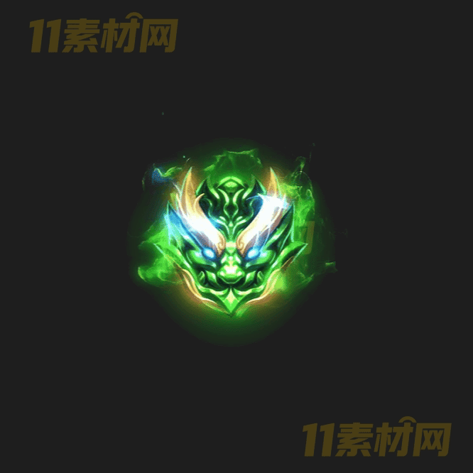 传奇UI玉佩素材 内观动态高清PNG序列帧—WP20260404-84