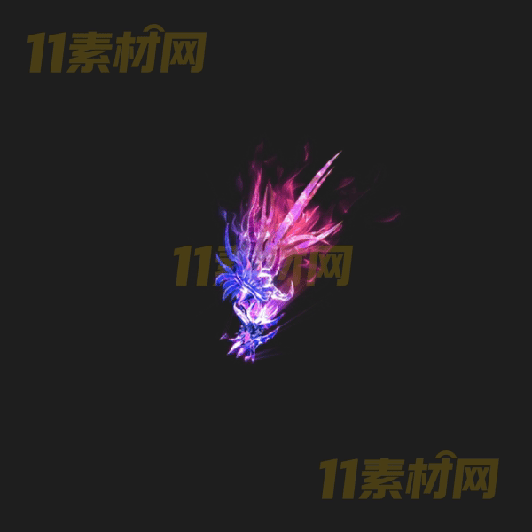 传奇UI物品左手武器素材 动态高清PNG序列帧—WP20260406-120