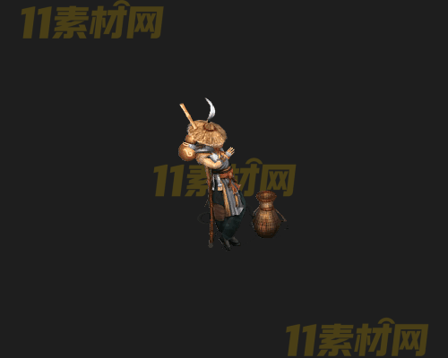 传奇NPC人物素材 动态高清PNG序列帧—NPC20260407-152