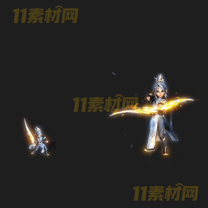 传奇卡通剑甲素材 内外观高清PNG序列帧—JN20260410-6