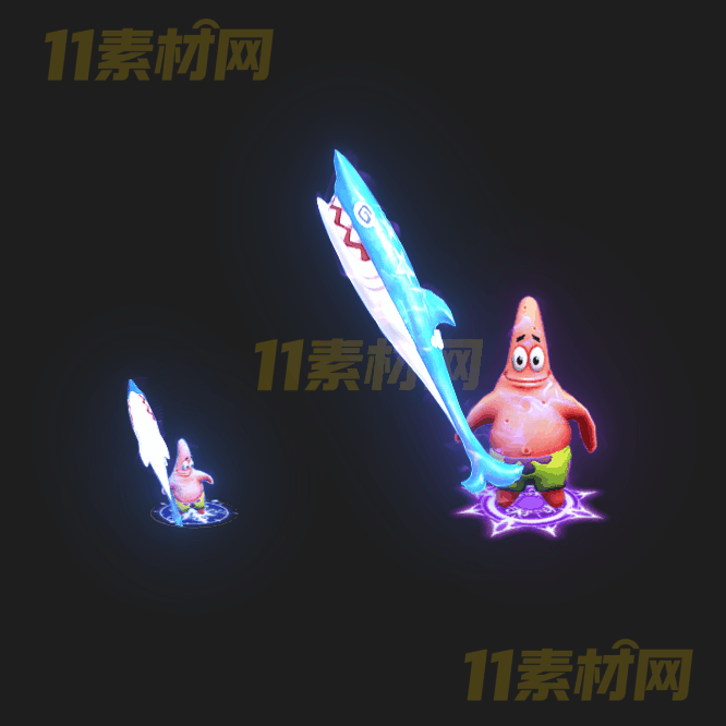 传奇卡通剑甲素材 内外观高清PNG序列帧—JN20260410-9