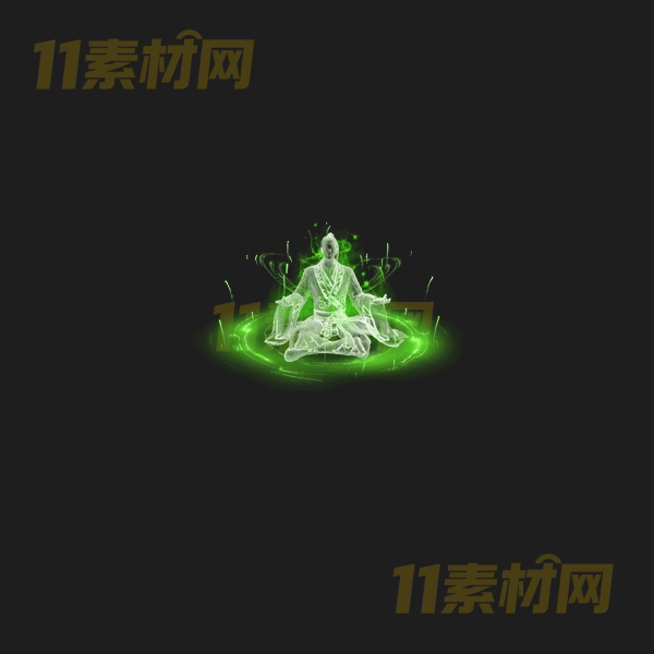 传奇UI修仙打坐特效 动态高清PNG序列帧—WP20260405-62