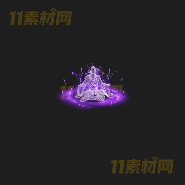 传奇UI修仙打坐特效 动态高清PNG序列帧—WP20260405-64