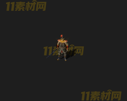 传奇NPC人物素材 动态高清PNG序列帧—NPC20260407-100