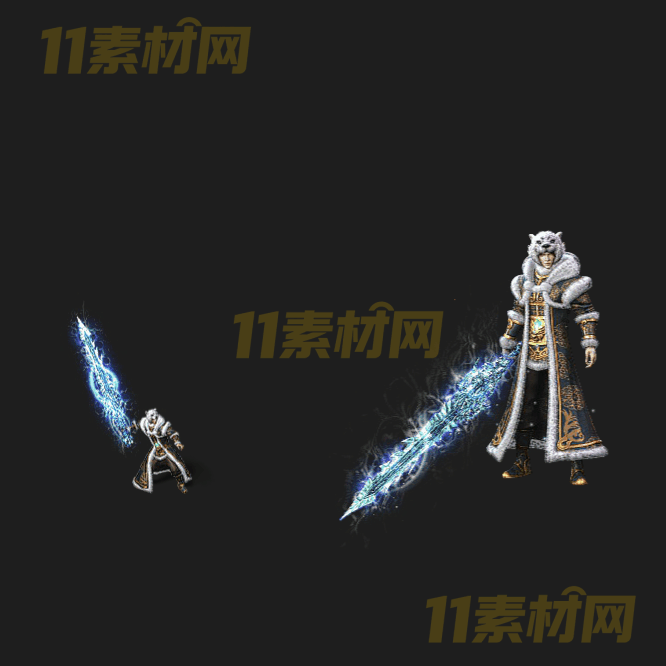 传奇时装素材 一体时装 内外观齐全高清PNG序列帧—SZ20260409-1