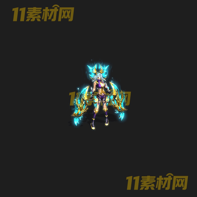 传奇NPC人物素材 动态高清PNG序列帧—NPC20260428-12