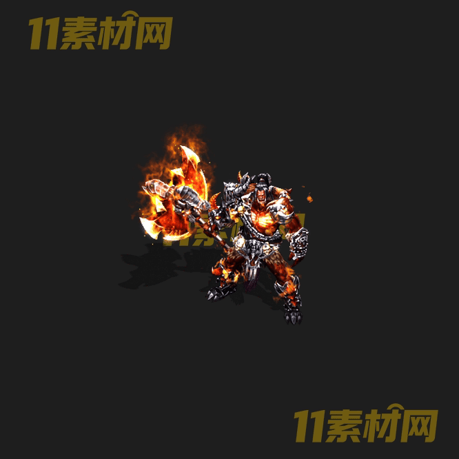 传奇NPC人物素材 动态高清PNG序列帧—NPC20260428-15