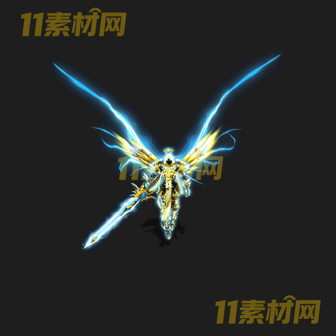 传奇NPC人物素材 动态高清PNG序列帧—NPC20260428-16