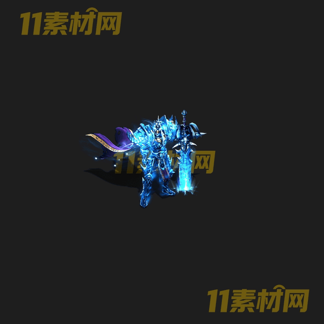 传奇NPC人物素材 动态高清PNG序列帧—NPC20260428-17