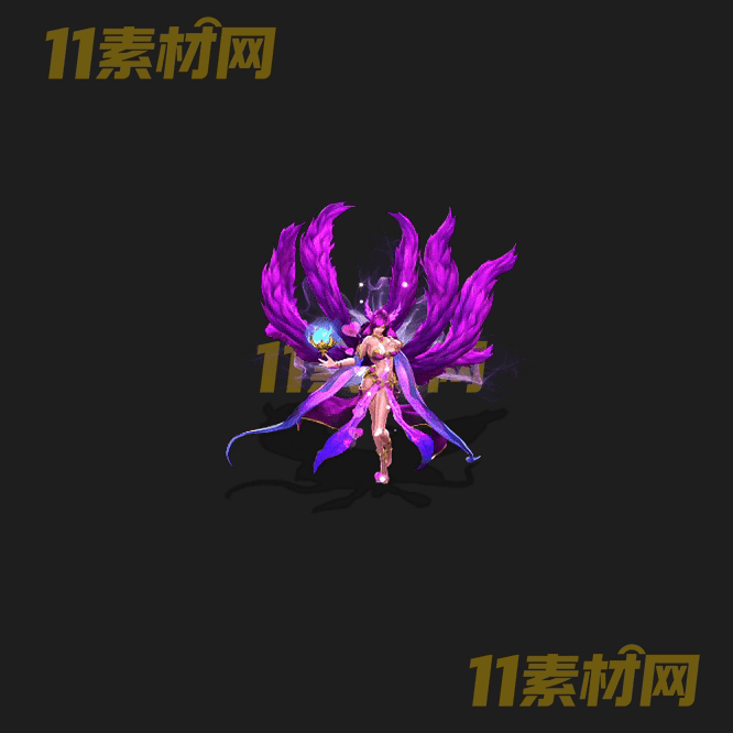 传奇NPC人物素材 动态高清PNG序列帧—NPC20260428-18