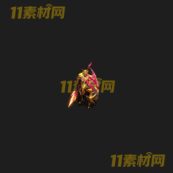 传奇NPC人物素材 动态高清PNG序列帧—NPC20260428-20