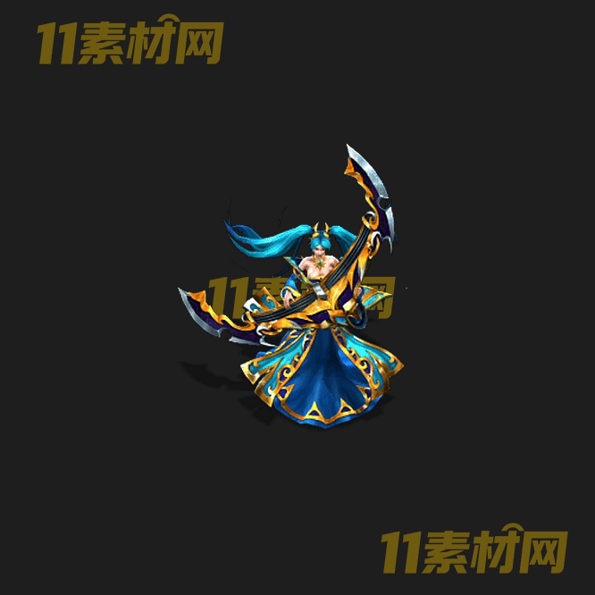 传奇NPC人物素材 动态高清PNG序列帧—NPC20260428-21