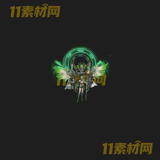 传奇NPC人物素材 动态高清PNG序列帧—NPC20260428-26