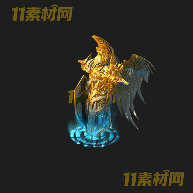 传奇NPC人物素材 动态高清PNG序列帧—NPC20260428-3