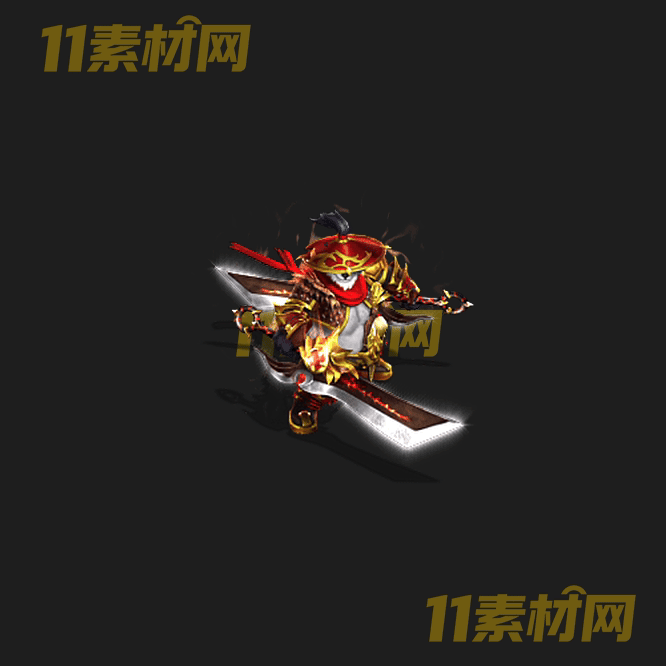 传奇NPC人物素材 动态高清PNG序列帧—NPC20260428-7
