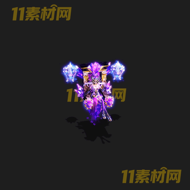 传奇NPC人物素材 动态高清PNG序列帧—NPC20260428-9