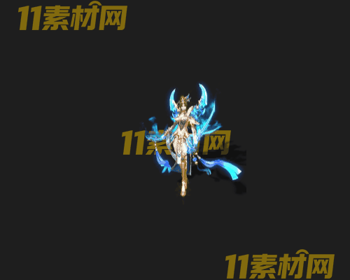 传奇人物NPC素材 动态高清PNG序列帧—NPC20260502-28