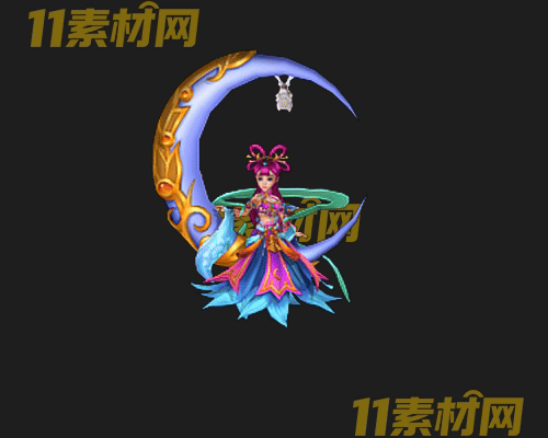 传奇卡通人物NPC素材 动态高清PNG序列帧—NPC20260506-100