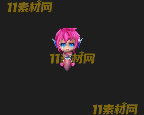 传奇卡通人物NPC素材 动态高清PNG序列帧—NPC20260506-107