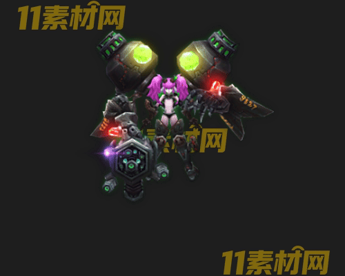 传奇卡通人物NPC素材 动态高清PNG序列帧—NPC20260506-109