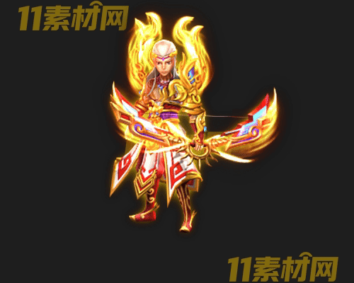 传奇卡通人物NPC素材 动态高清PNG序列帧—NPC20260506-113
