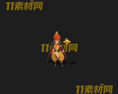 传奇卡通人物NPC素材 动态高清PNG序列帧—NPC20260506-198