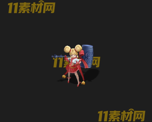 传奇卡通人物NPC素材 动态高清PNG序列帧—NPC20260506-200