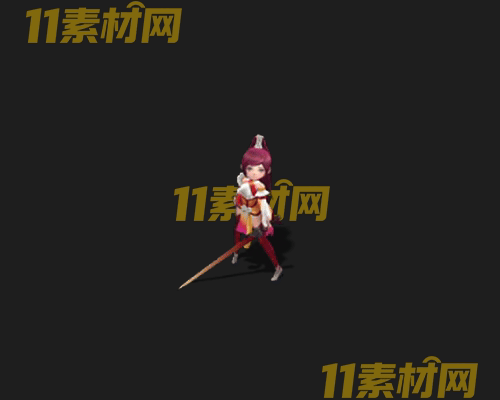 传奇卡通人物NPC素材 动态高清PNG序列帧—NPC20260506-201