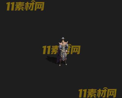传奇人物NPC素材 动态高清PNG序列帧—NPC20260506-209