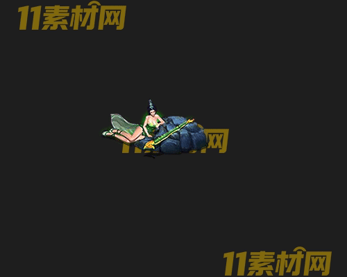 传奇人物NPC素材 动态高清PNG序列帧—NPC20260506-210
