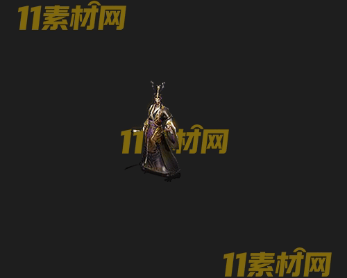 传奇人物NPC素材 动态高清PNG序列帧—NPC20260506-220