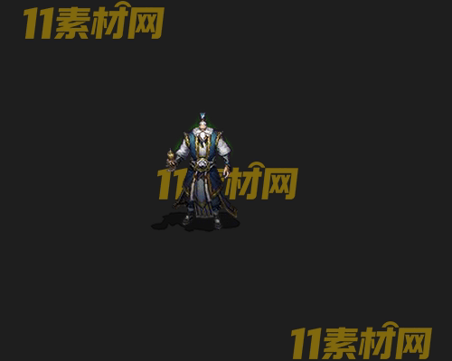 传奇人物NPC素材 动态高清PNG序列帧—NPC20260506-222