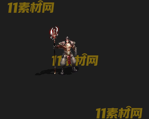 传奇人物NPC素材 动态高清PNG序列帧—NPC20260506-228