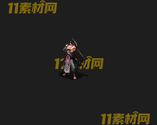传奇人物NPC素材 动态高清PNG序列帧—NPC20260506-229