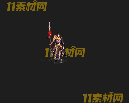 传奇人物NPC素材 动态高清PNG序列帧—NPC20260506-231