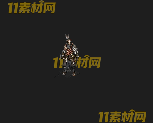 传奇人物NPC素材 动态高清PNG序列帧—NPC20260506-233