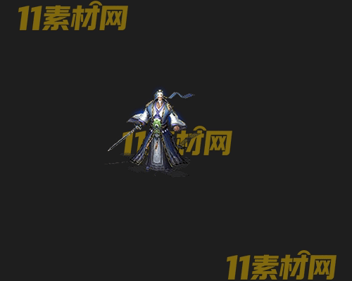 传奇人物NPC素材 动态高清PNG序列帧—NPC20260506-234