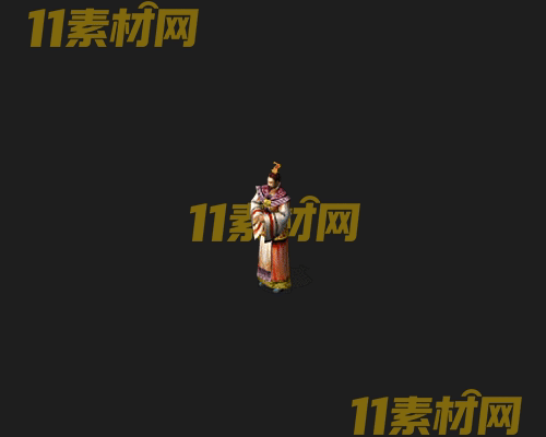 传奇人物NPC素材 动态高清PNG序列帧—NPC20260506-278