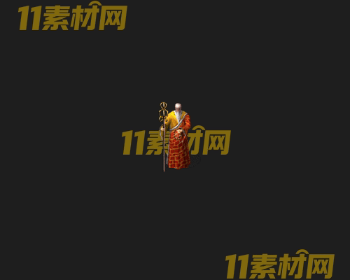 传奇人物NPC素材 动态高清PNG序列帧—NPC20260506-281