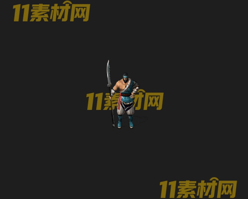 传奇人物NPC素材 动态高清PNG序列帧—NPC20260506-284