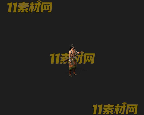 传奇人物NPC素材 动态高清PNG序列帧—NPC20260506-285