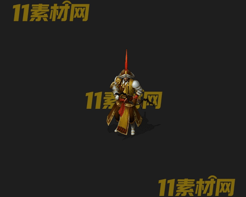 传奇人物NPC素材 动态高清PNG序列帧—NPC20260506-287
